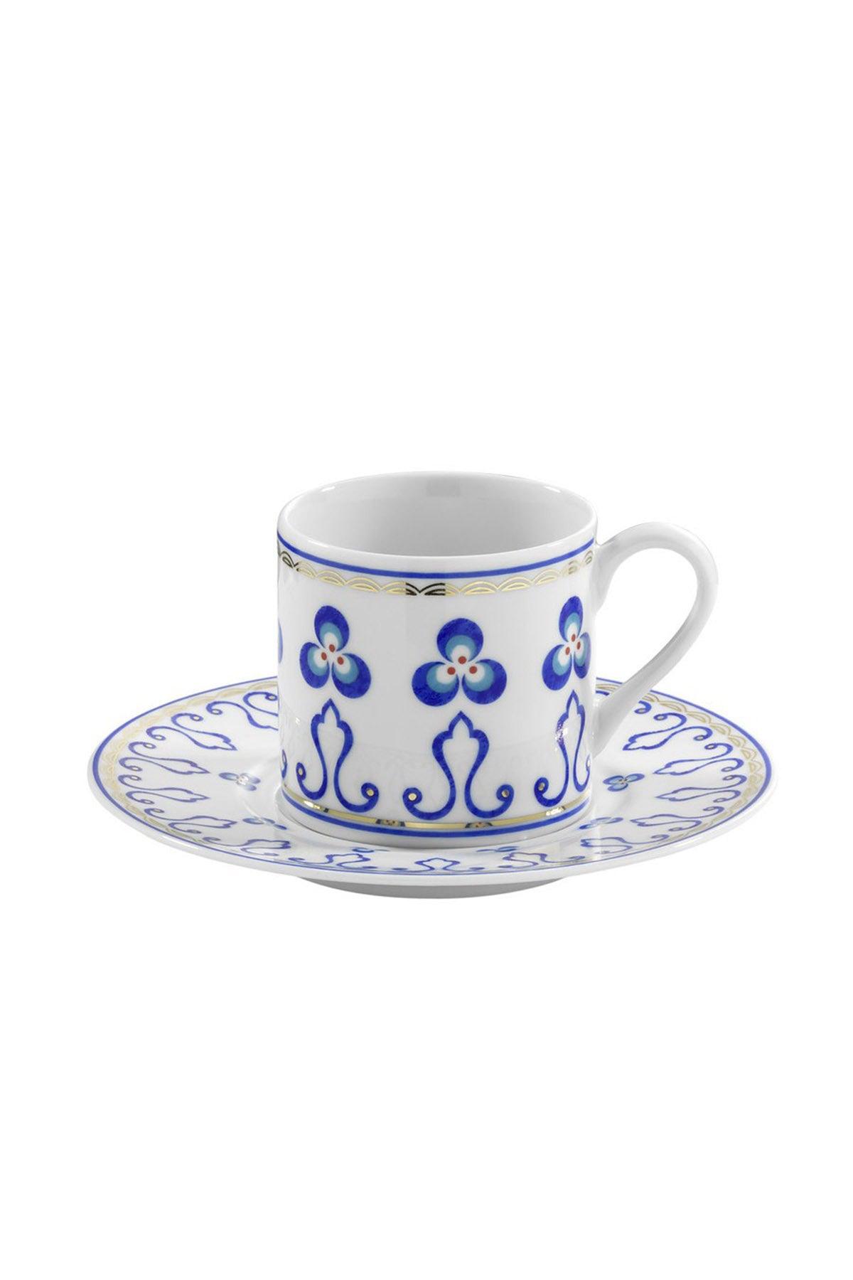 Set cești de cafea, Multicolor, 30x9x24 cm