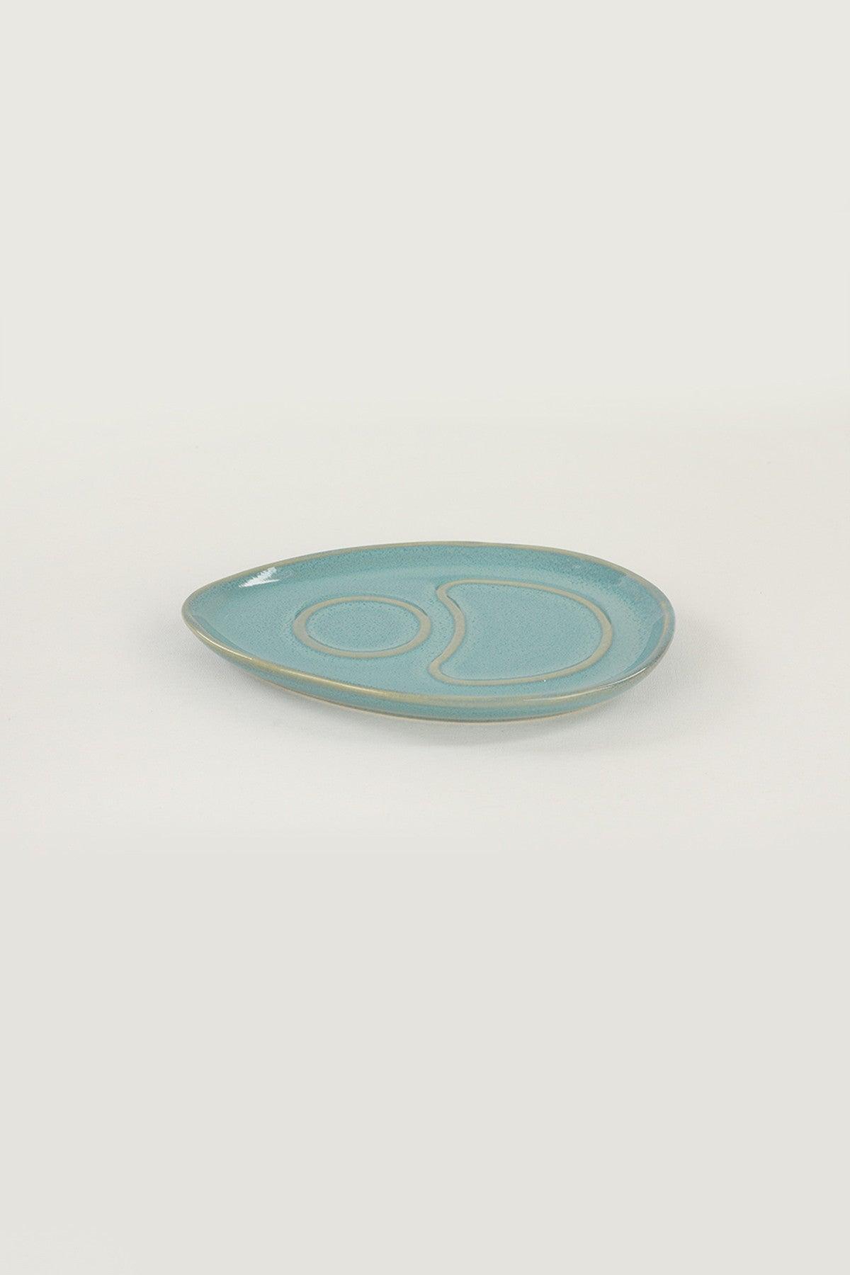 Set cești de cafea Ocean Drip Coffee Presentation Set 4 Pieces for 2 People, Turcoaz, 29x17x29 cm