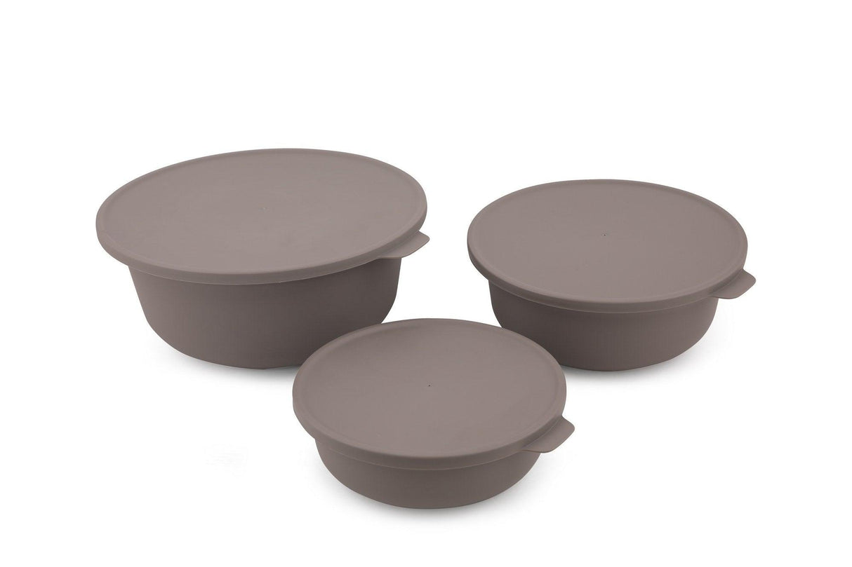 Set cutie de depozitare Storage Box Set 2374 - Cream, Crem, 30x25x30 cm