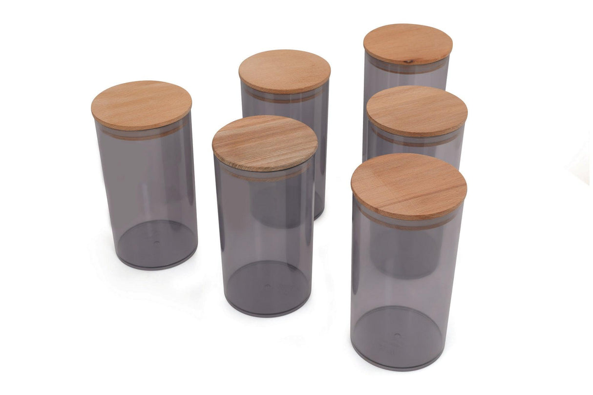 Set cutie de depozitare Storage Box Set ACJWL06C10M, Gri, 28x19x32 cm