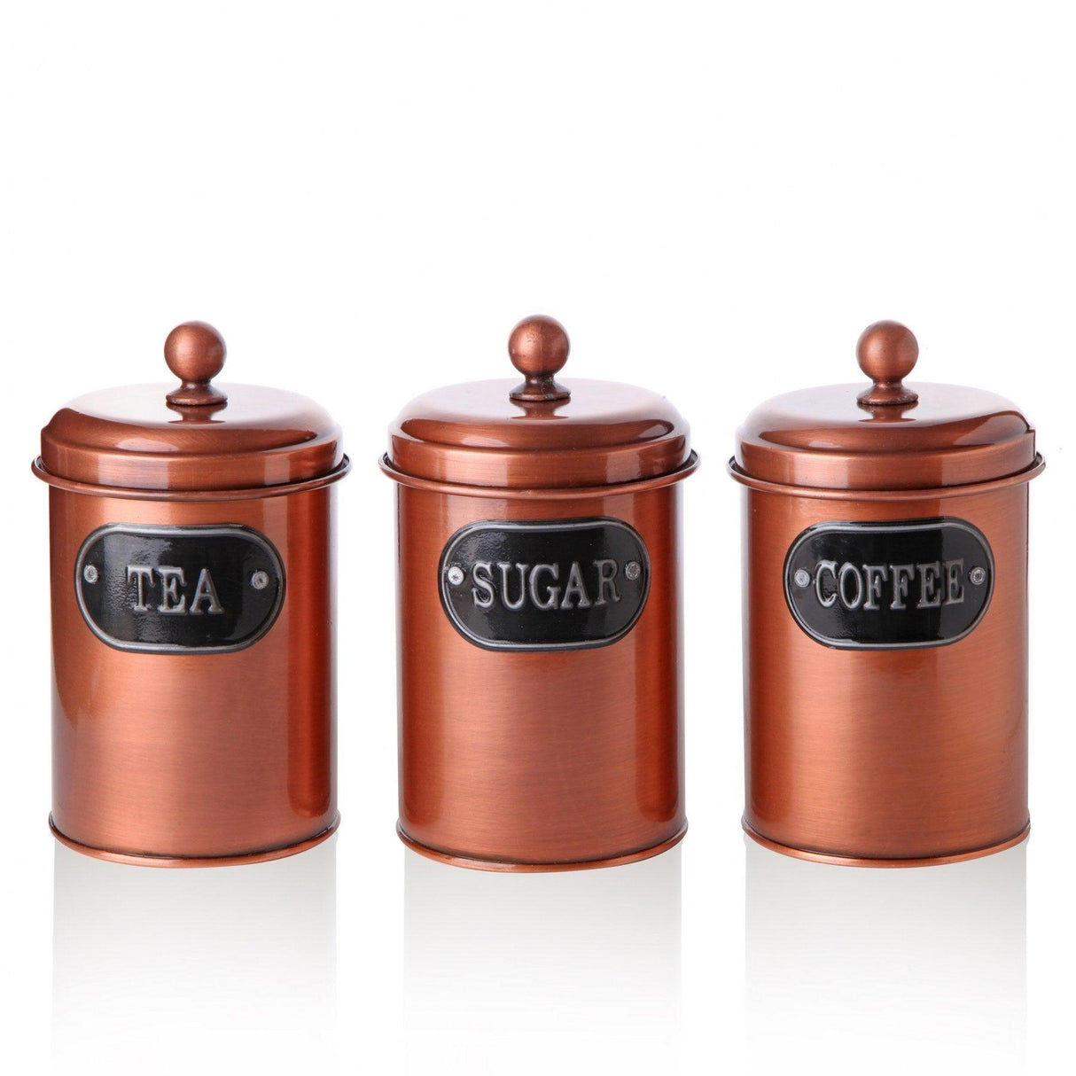 Set cutie de depozitare Storage Box Set BLS-Bakır-7008, Bronz, 10x20x30 cm