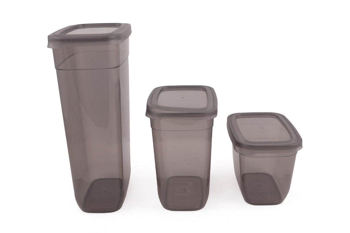 Set cutie de depozitare Storage Box Set MCH08496, Gri, 34x39x23 cm