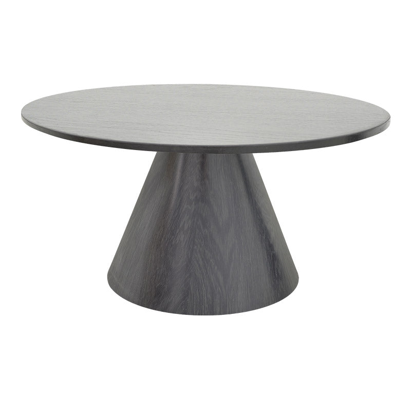 Set de 2 mese de cafea, Donda, compacte, Negru, 80x80x45 cm