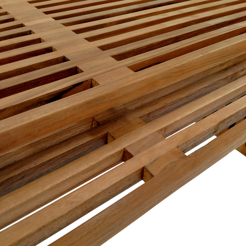Set de 2 mese de gradina Tinnie Boho, Natural, 116x60x46 cm