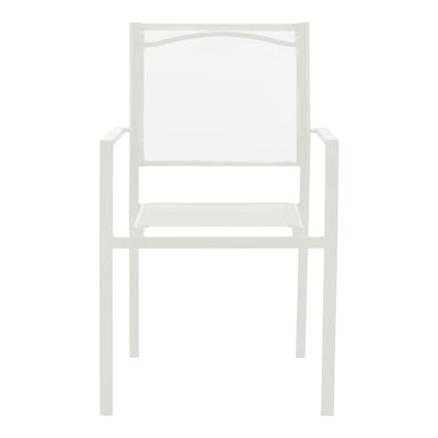 Set de 3 buc masa si scaune de gradina Valor-Confidence B metal, alb, 60x60x70 cm, foto produs 8