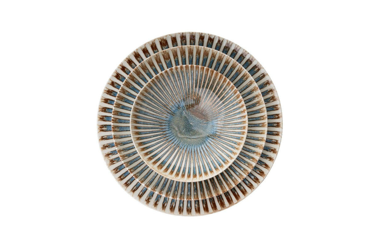 Set de cină, Multicolor, 25x2x25 cm