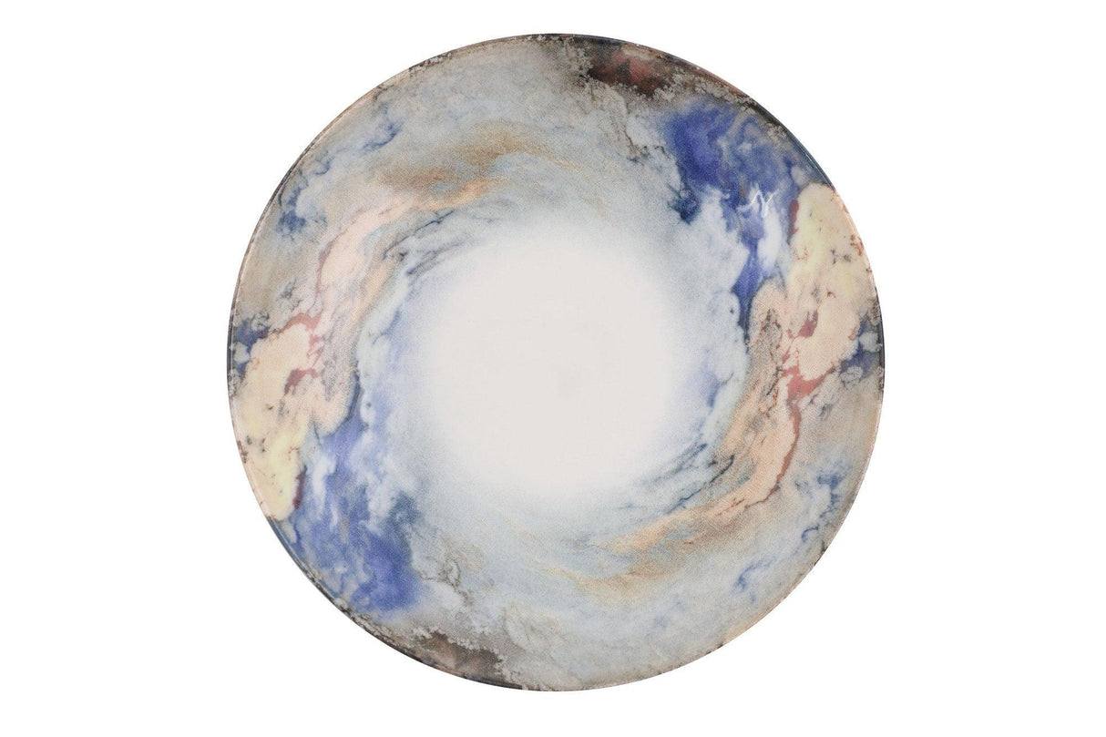 Set de cină, Multicolor, 25x2x25 cm