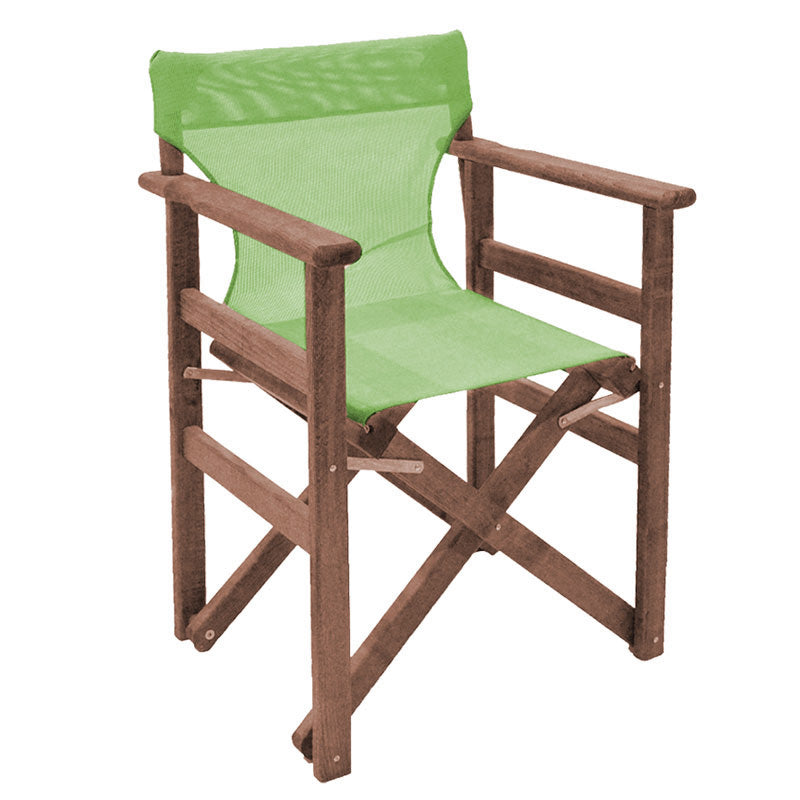 Set de cina Retto 5 piese din lemn de fag masiv, nuc-inchis Gri-inchis, 120x75x71 cm - Verde
