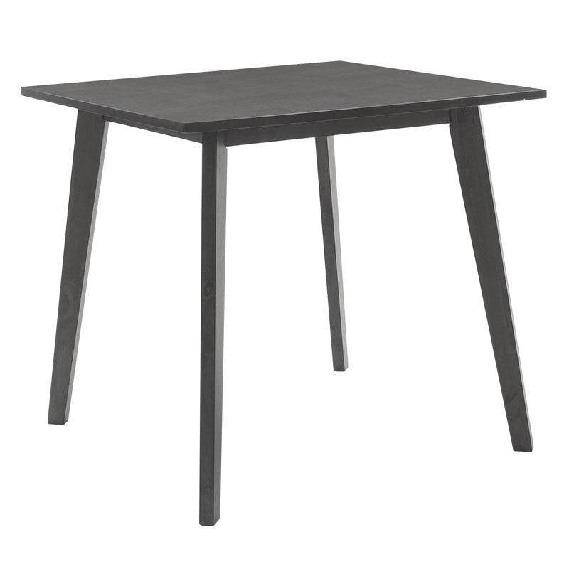 Set de dining Benson - Toto 5 piese, Gri - Nuc, 80x80x75 cm - Gri
