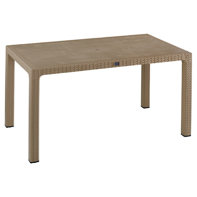Set de dining Explore-Halcyon 7 piese, Crem, 150x90x74 cm, imagine suplimentara