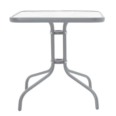 Set de gradina 3 piese Watson-Calan metal-tex Marone, 60x75x90 cm, foto produs 7