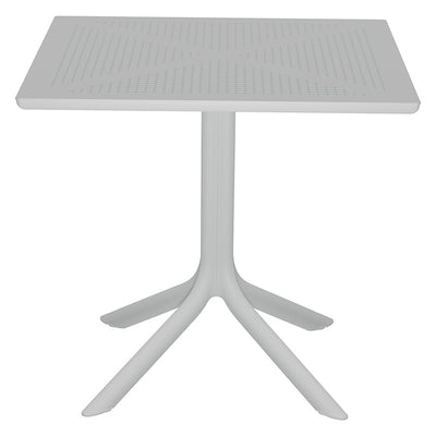 Set de gradina masa si scaune Groovy-Confident set 5 piese, alb, 80x80x74 cm, imagine suplimentara