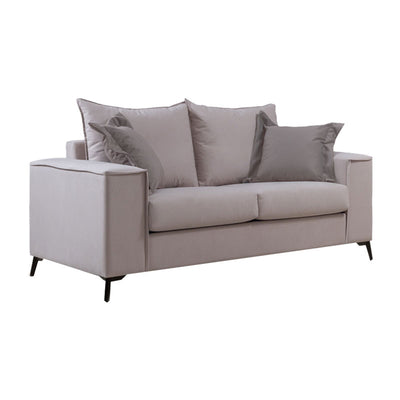 Set de living Verona 2 buc 2-3 locuri crem mak01 - perne Latte mak03, 93x225 cm, detaliu produs