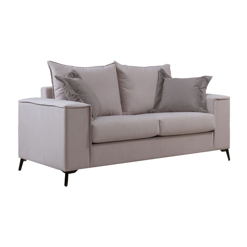 Set de living Verona 2 buc 2-3 locuri crem mak01 - perne Latte mak03, 93x225 cm, detaliu produs