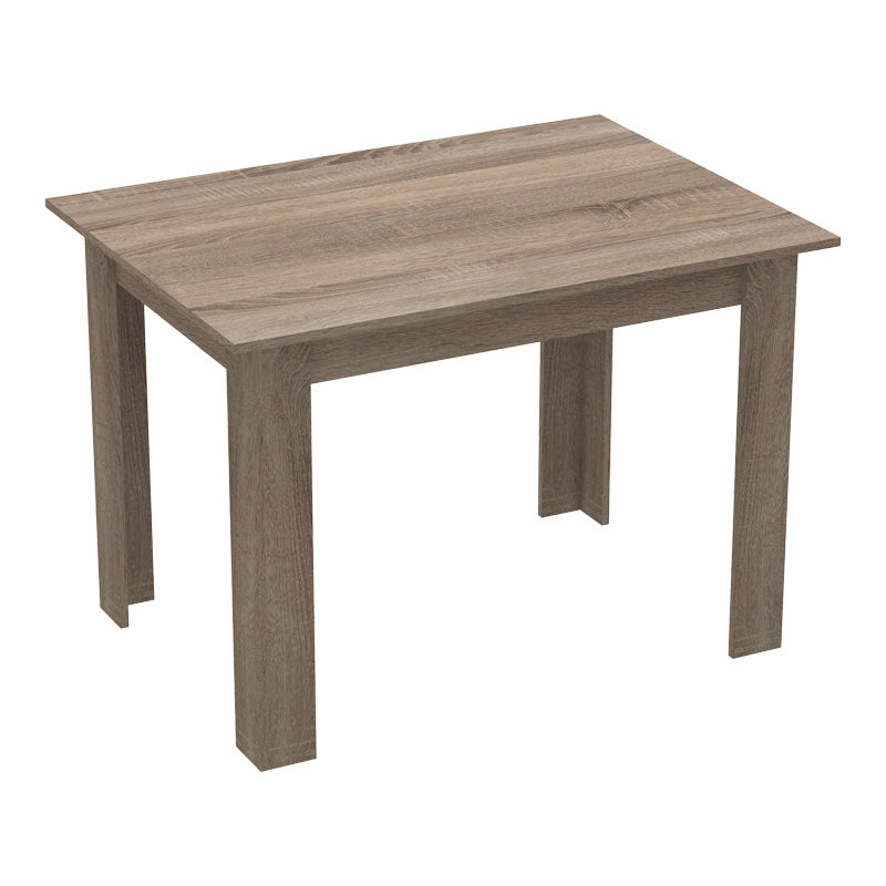 Set de Masa de 5 piese Manka-Parker facut, negru-sonoma, 110x80x77 cm, foto produs