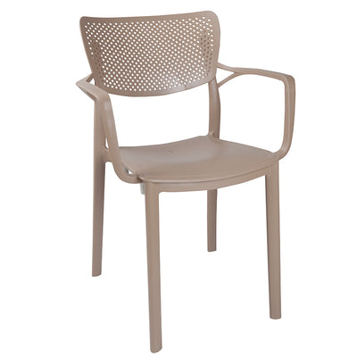 Set de Masa Explore-Fontline 5 piese capucino, Bej, 90x90x74 cm, detaliu produs