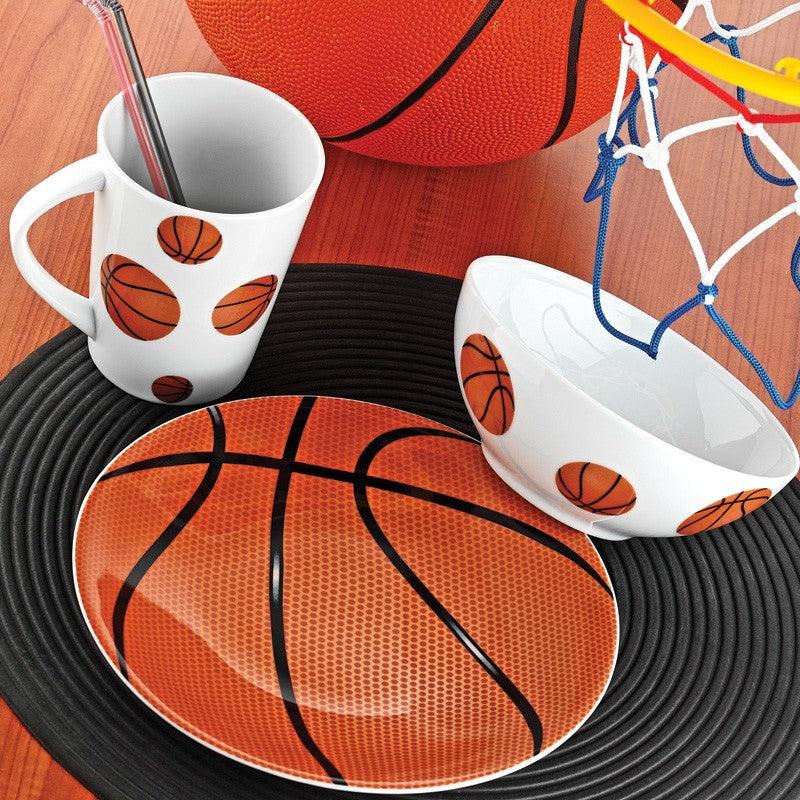 Set de mic dejun, Alb, 3 piese