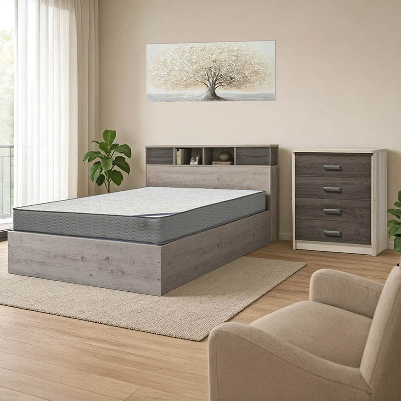 Set de mobilier pentru dormitor de student Dwell, pachet format 3 piese