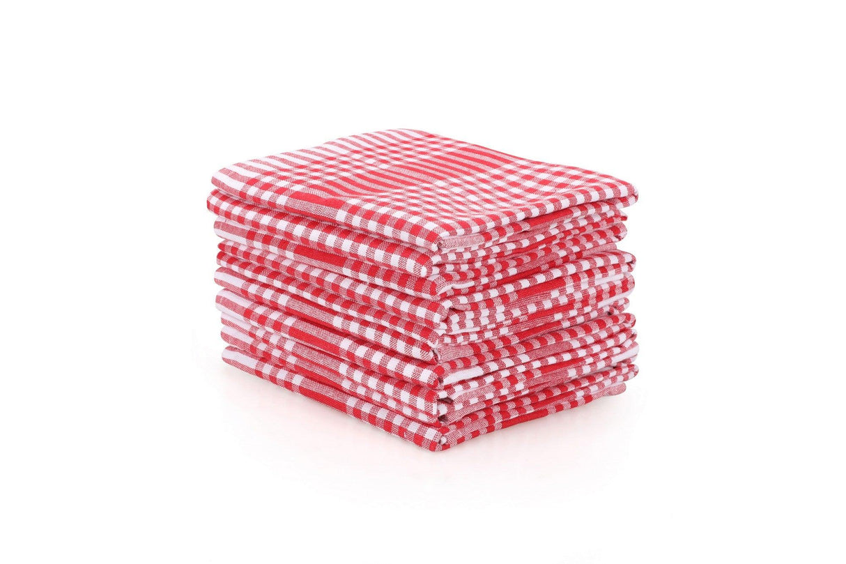 Set de prosoape de spălat Pötikareli, Roșu, 65x45 cm