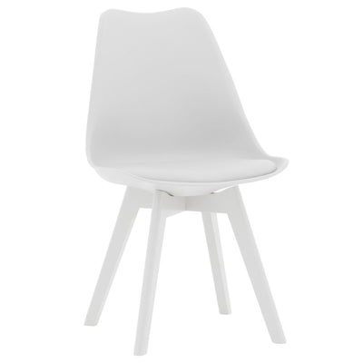 Set de sufragerie student Natali-Gaston set 5 buc, alb, 120x80x76 cm, detaliu produs