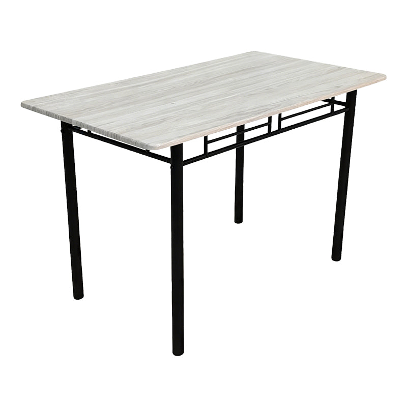 Set dining cu masă și 4 scaune Roza, și metal, Stejar, 120x65x75 cm, perspectiva suplimentara