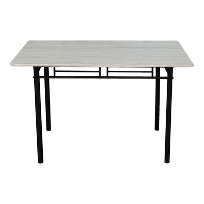 Set dining cu masă și 4 scaune Roza, și metal, Stejar, 120x65x75 cm, foto produs