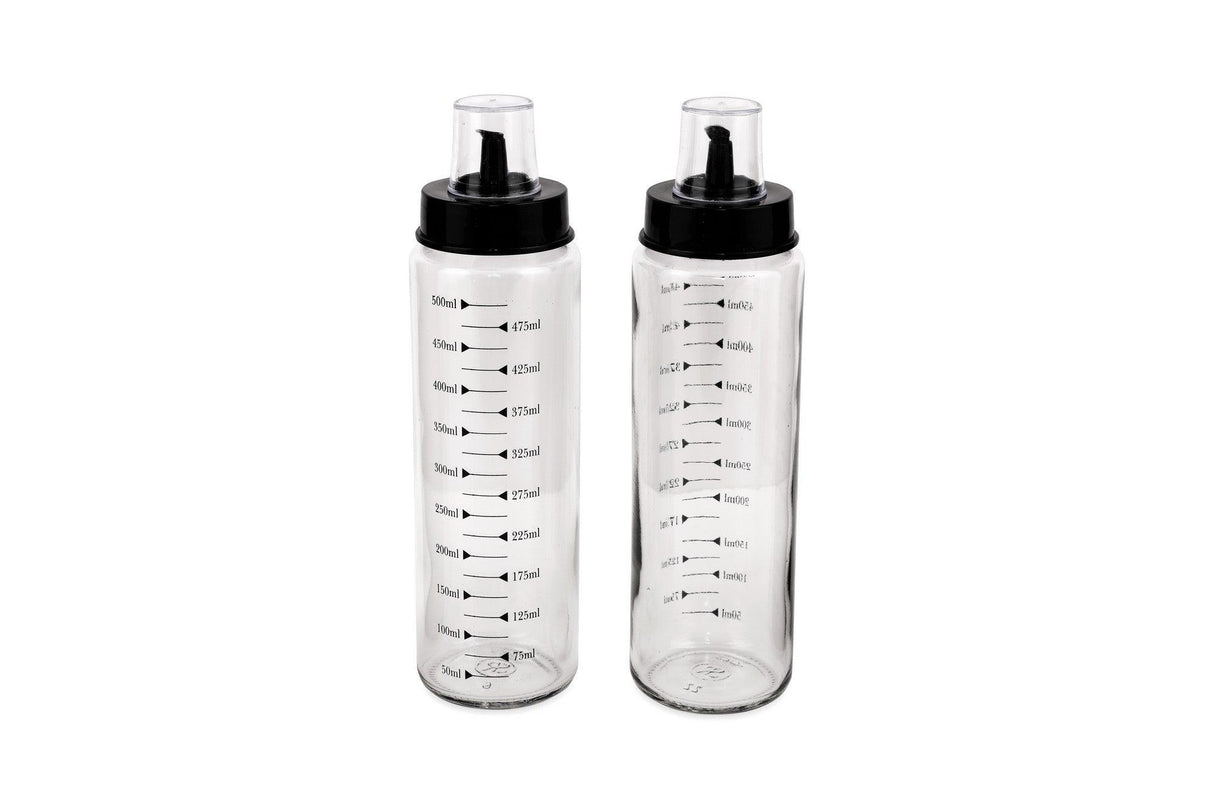 Set dozator de ulei Oil Dispenser Set MRT-2x500ml, Multicolor, 15x8x26 cm