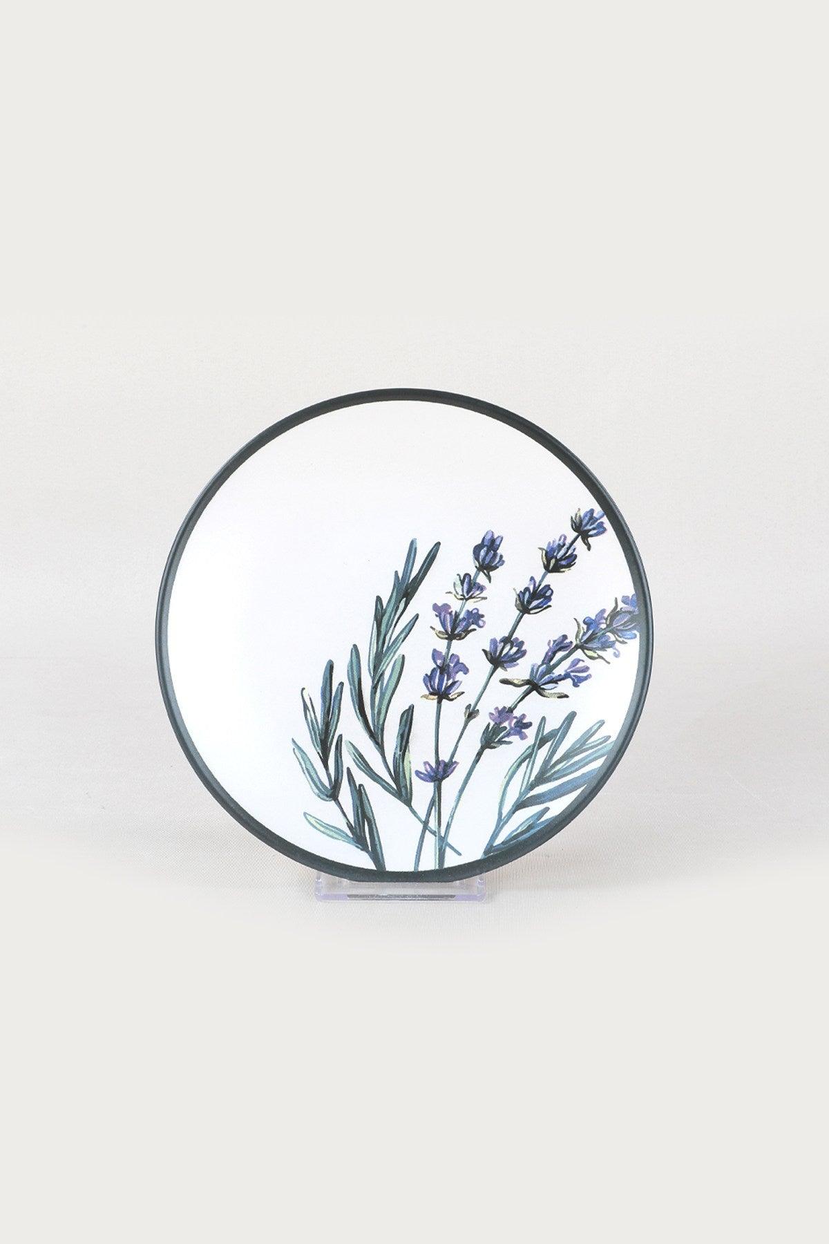 Set farfurii pentru desert, Alb, 20 cm