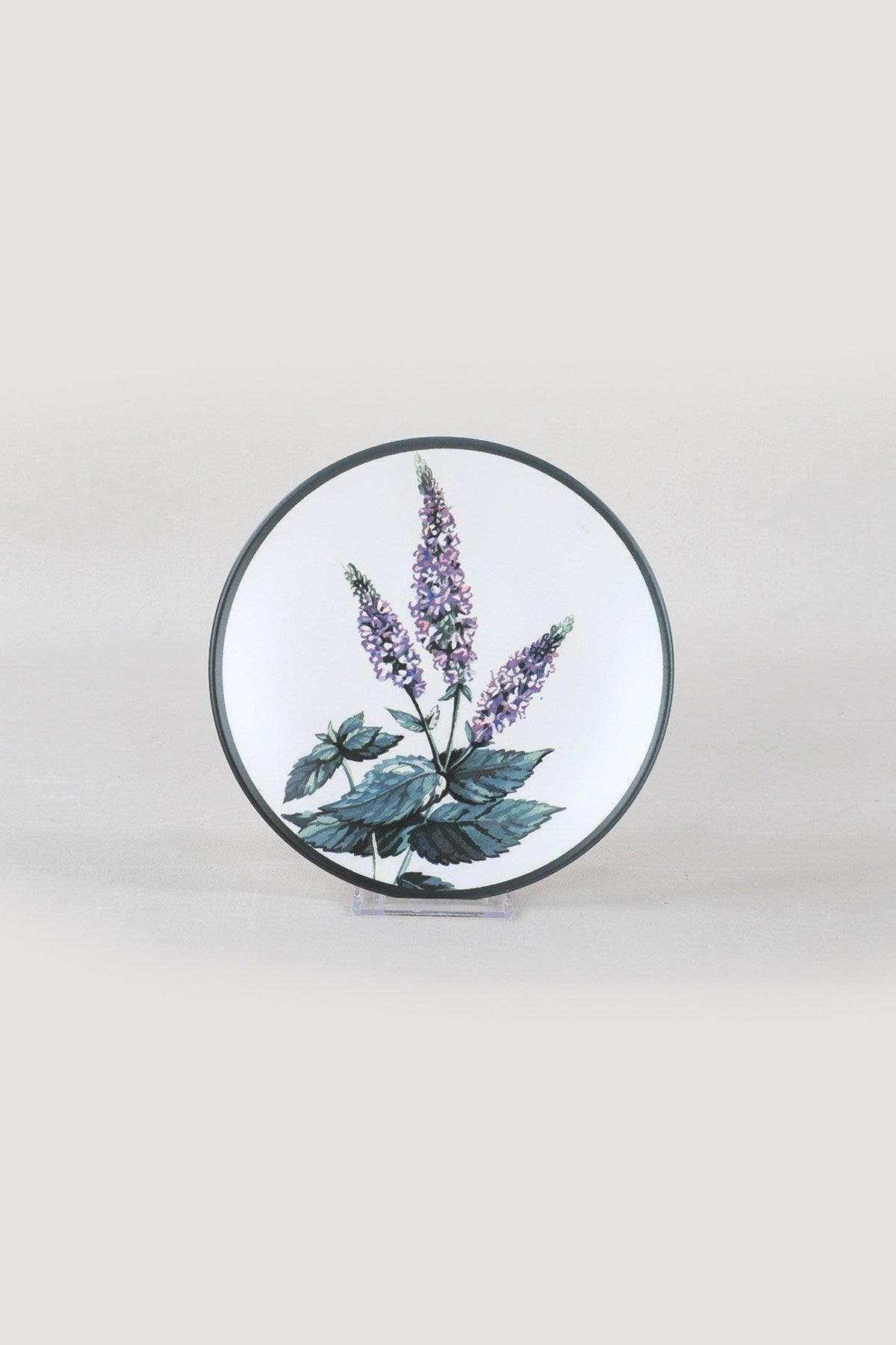 Set farfurii pentru desert, Alb, 20 cm