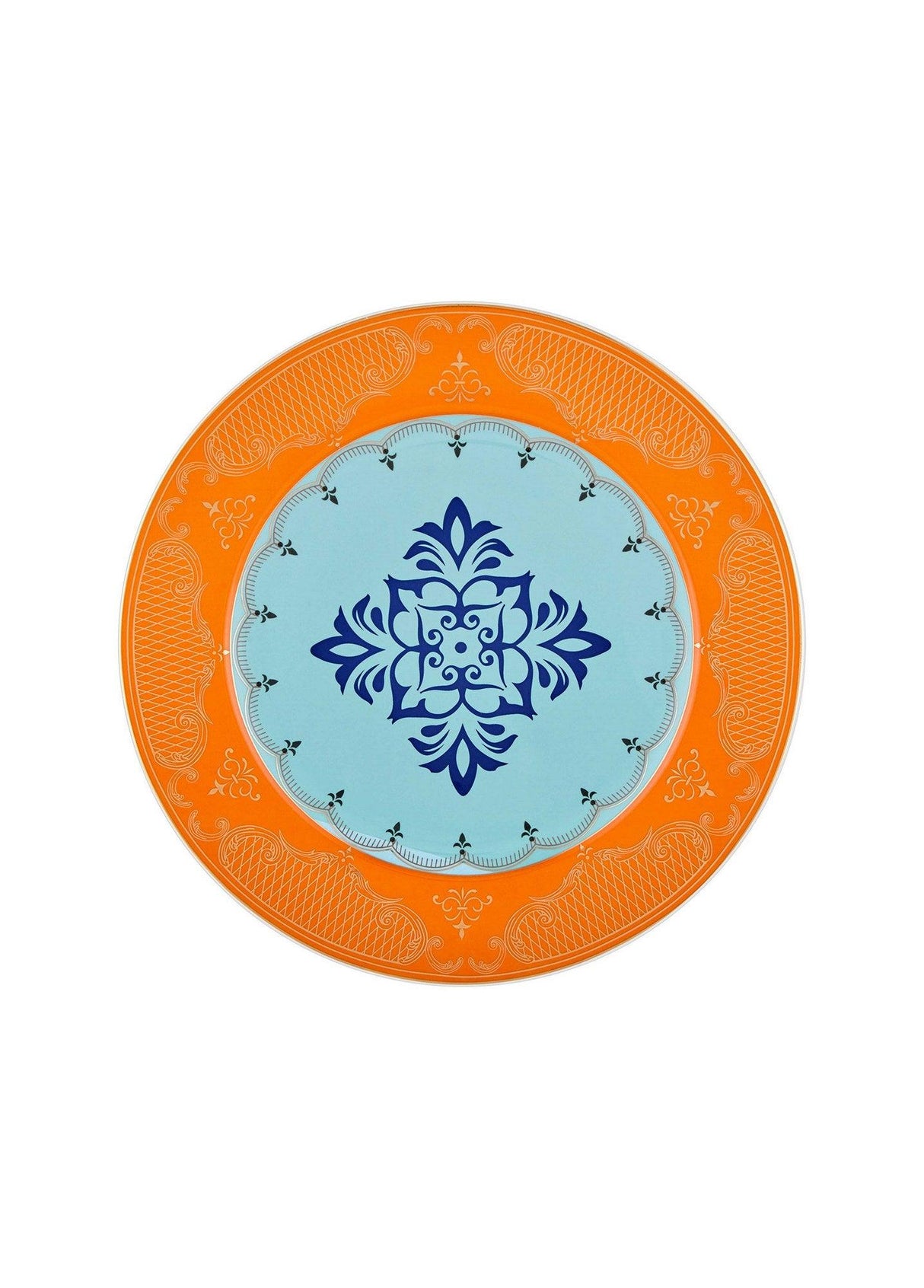 Set farfurii pentru desert DIN, Multicolor, 21x1x21 cm