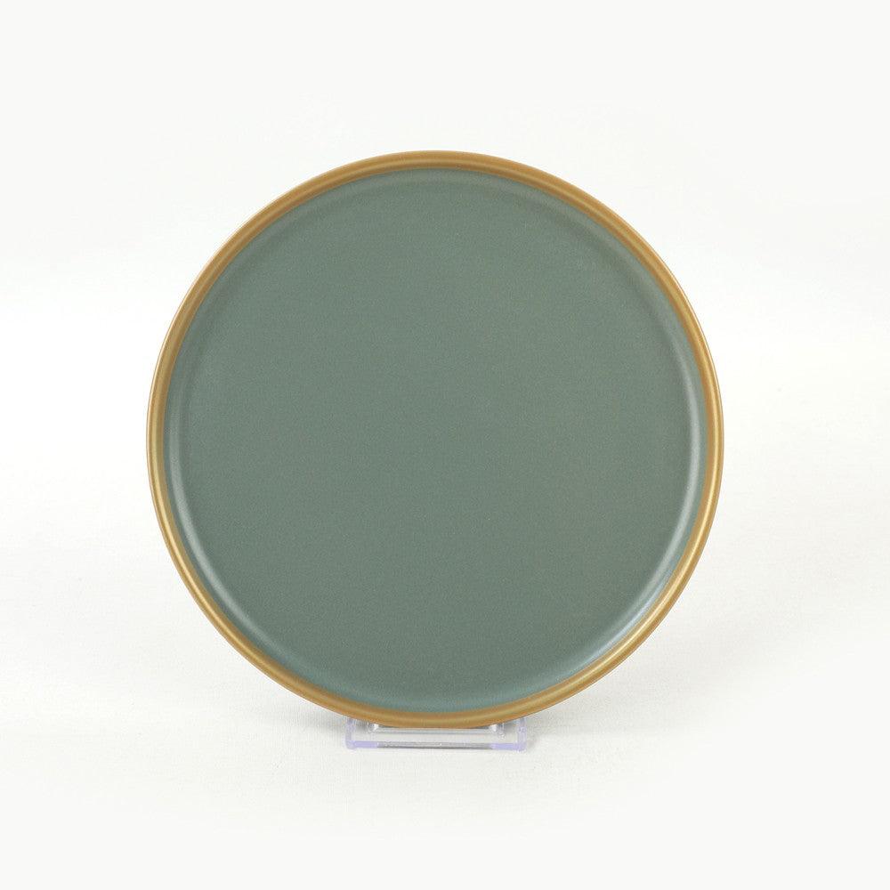 Set farfurii, Verde, 27 x 27 cm