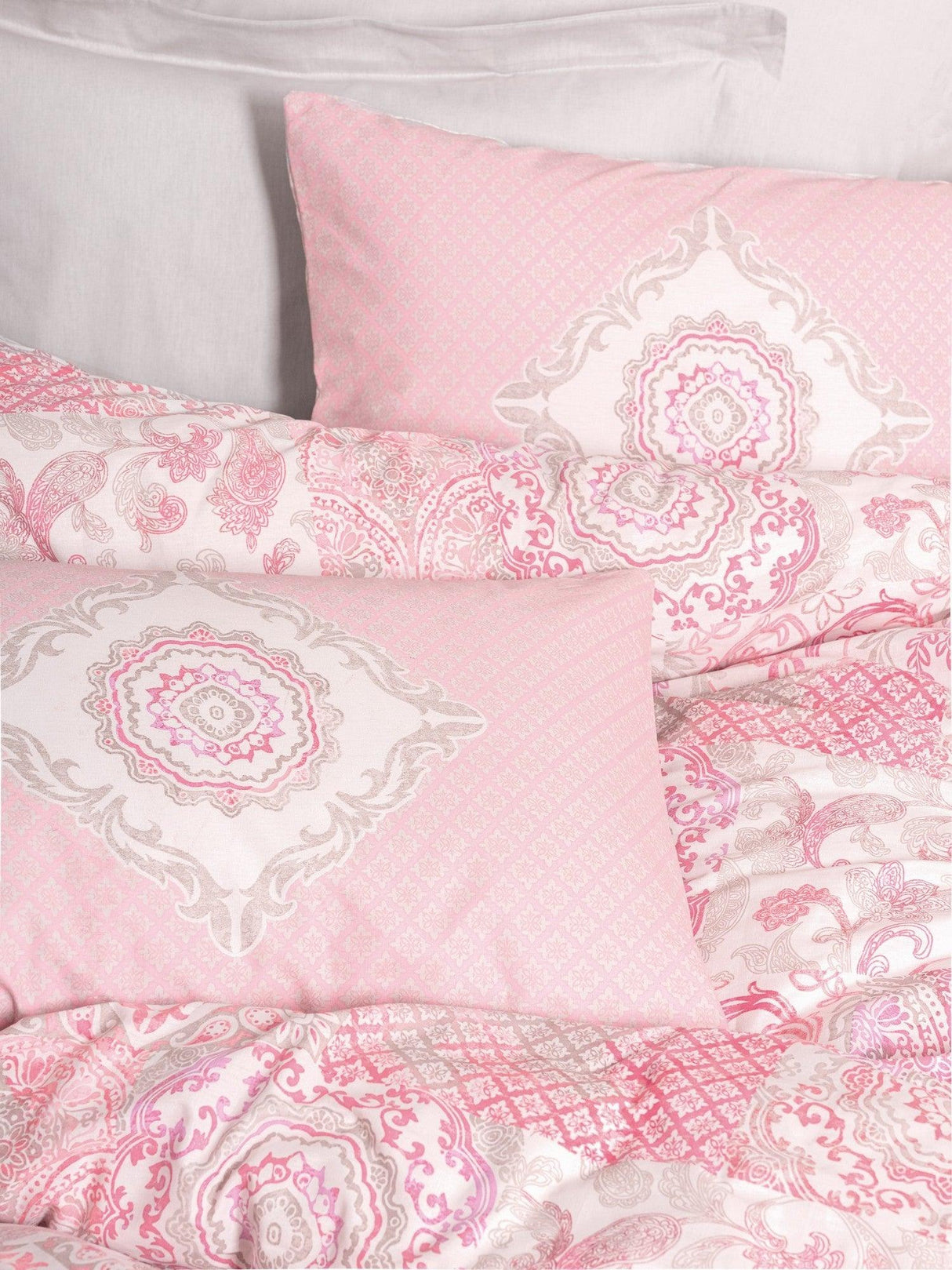 Set Lenjerie de pat double Serene, Ranforce 200 x 220 cm