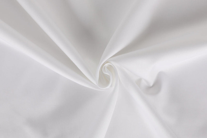 Set Lenjerie pat double White, Bumbac Satinat 200 x 220 cm