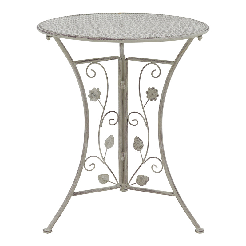 Set masa 3 bucati Abriel, Gri - Gri inchis, 60x60x71 cm - Gri