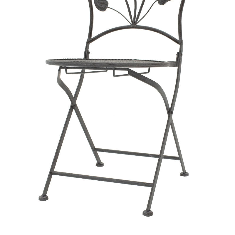 Set masa 3 bucati Abriel, Gri - Gri inchis, 60x60x71 cm - Gri inchis