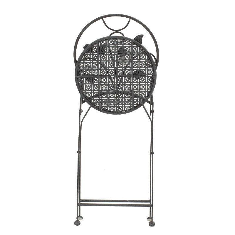 Set masa 3 bucati Abriel, Gri - Gri inchis, 60x60x71 cm - Gri inchis