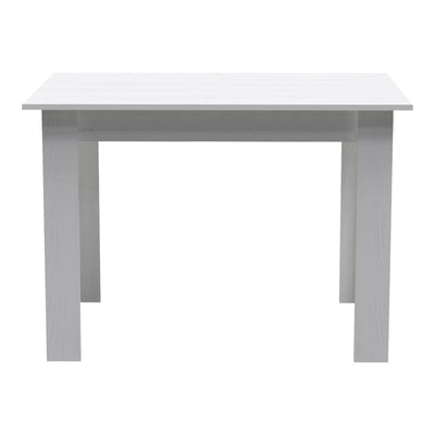 Set masa de dining 5 piese Manka-Gaston, Alb, Lemn, 110x80x77 cm, foto produs 6