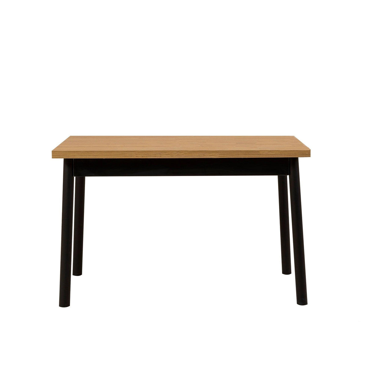 Set masă și scaune (4 bucăți) OLVER SBT BAROK-BLACK Table & Chairs Set 11, Negru, 77x75x120 cm