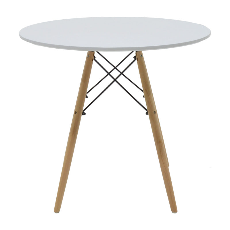 Set masa si scaune 5 piese Julita, Alb, 80x80x73 cm, foto produs 6