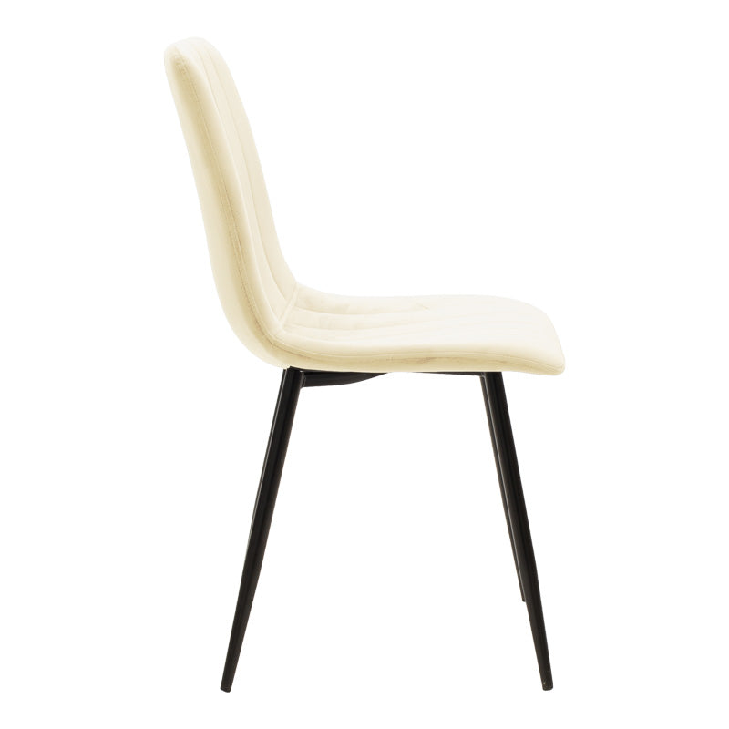 Set masa si scaune 5 piese Natali-Noor, Alb, 120x80x76 cm, perspectiva suplimentara