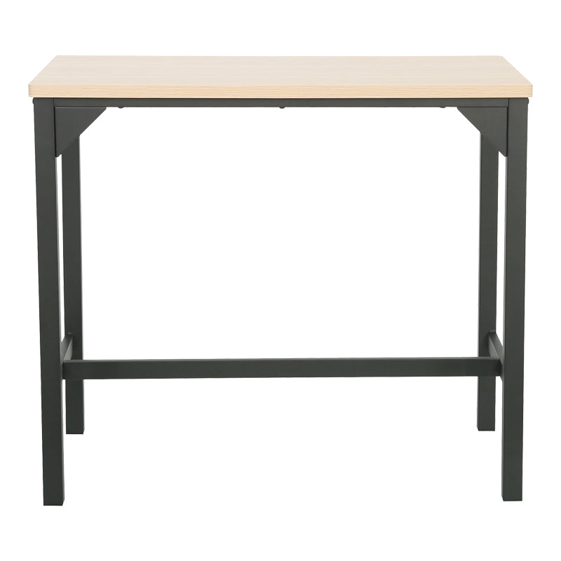 Set masa si scaune Arzo, Metal, Natural, 100x60x86 cm