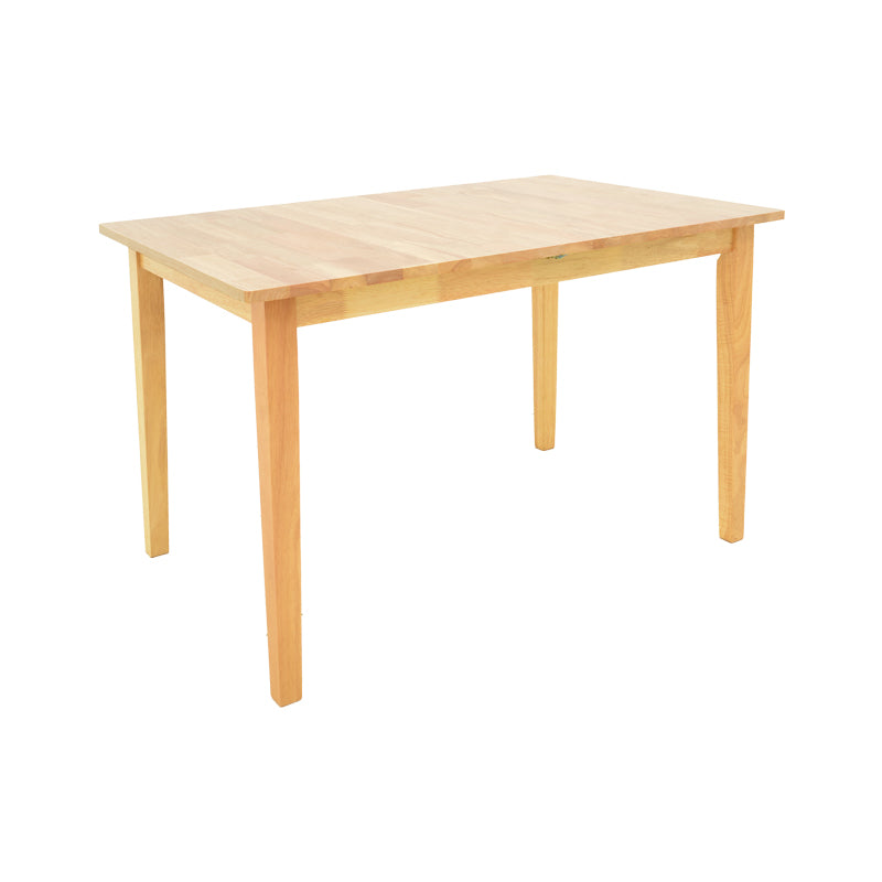 Set masa si scaune Dallan Country, Lemn rubberwood, Natural, 150x80x74 cm, imagine produs 6