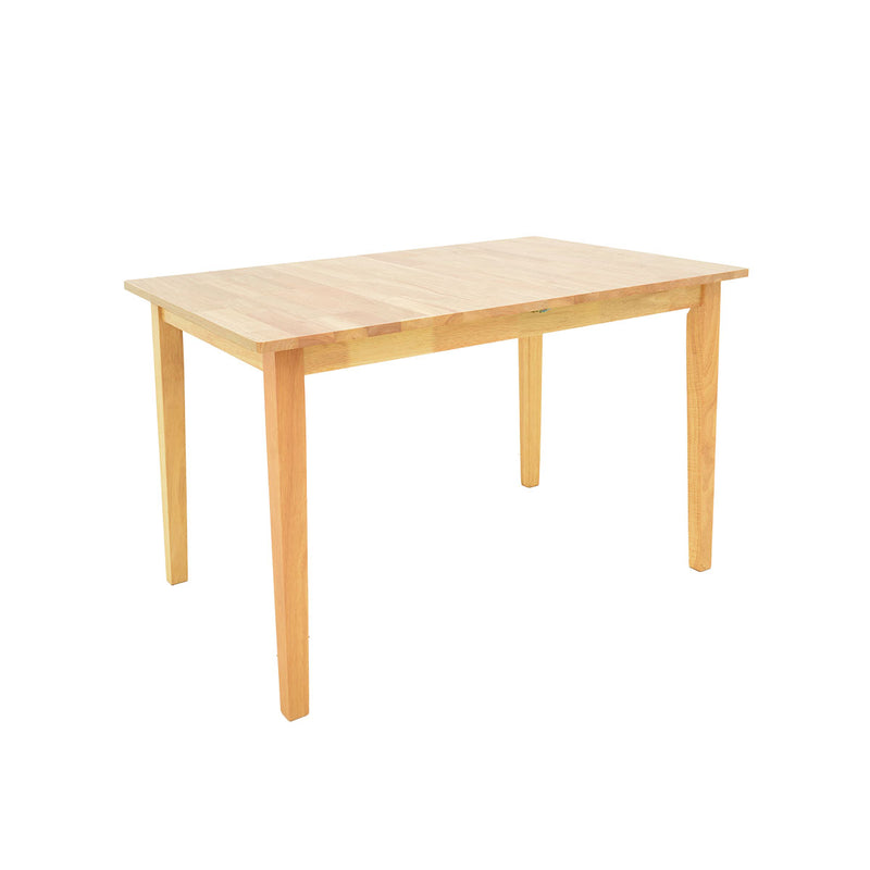 Set masa si scaune Dallan Country, Lemn rubberwood, Natural, 150x80x74 cm, detaliu produs