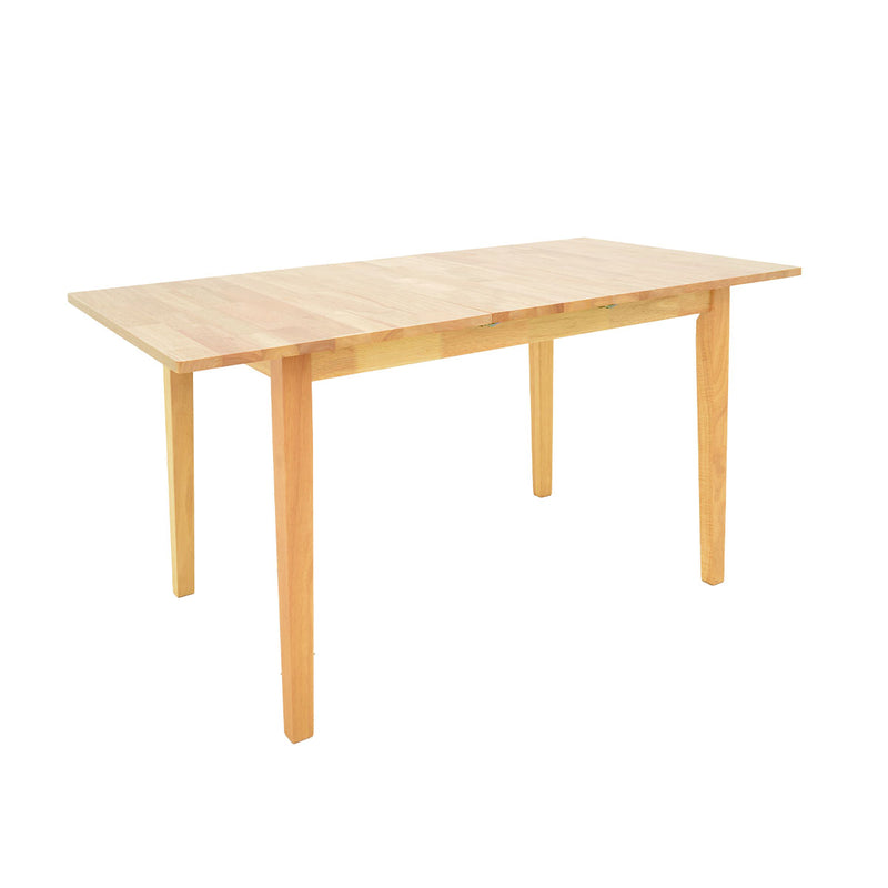 Set masa si scaune Dallan Country, Lemn rubberwood, Natural, 150x80x74 cm, imagine produs 4