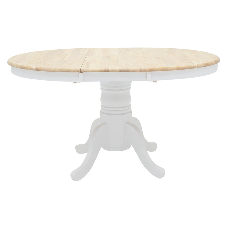 Set masa si scaune Dallan Lars, Lemn rubberwood, Alb, 100x75 cm, imagine produs 9