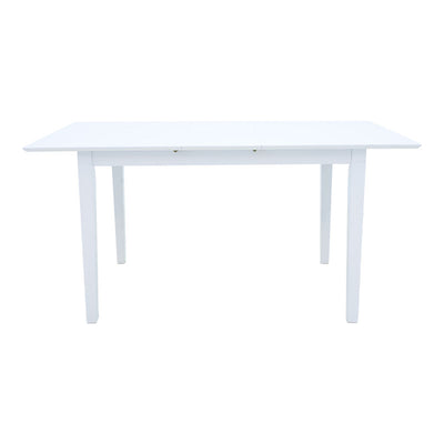 Set masa si scaune Dallan Mabor, Lemn rubberwood, Alb, 150x80x74 cm, imagine produs 9