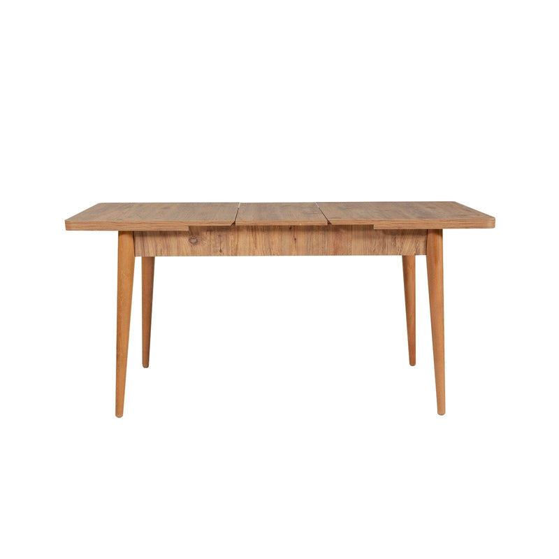 Set masă și scaune extensibile (4 bucăți) Vina 0701 - 3 -
Anthracite,
Atlantic Extendable Dining Table & Chairs Set 1, Stejar, 77x75x120 cm