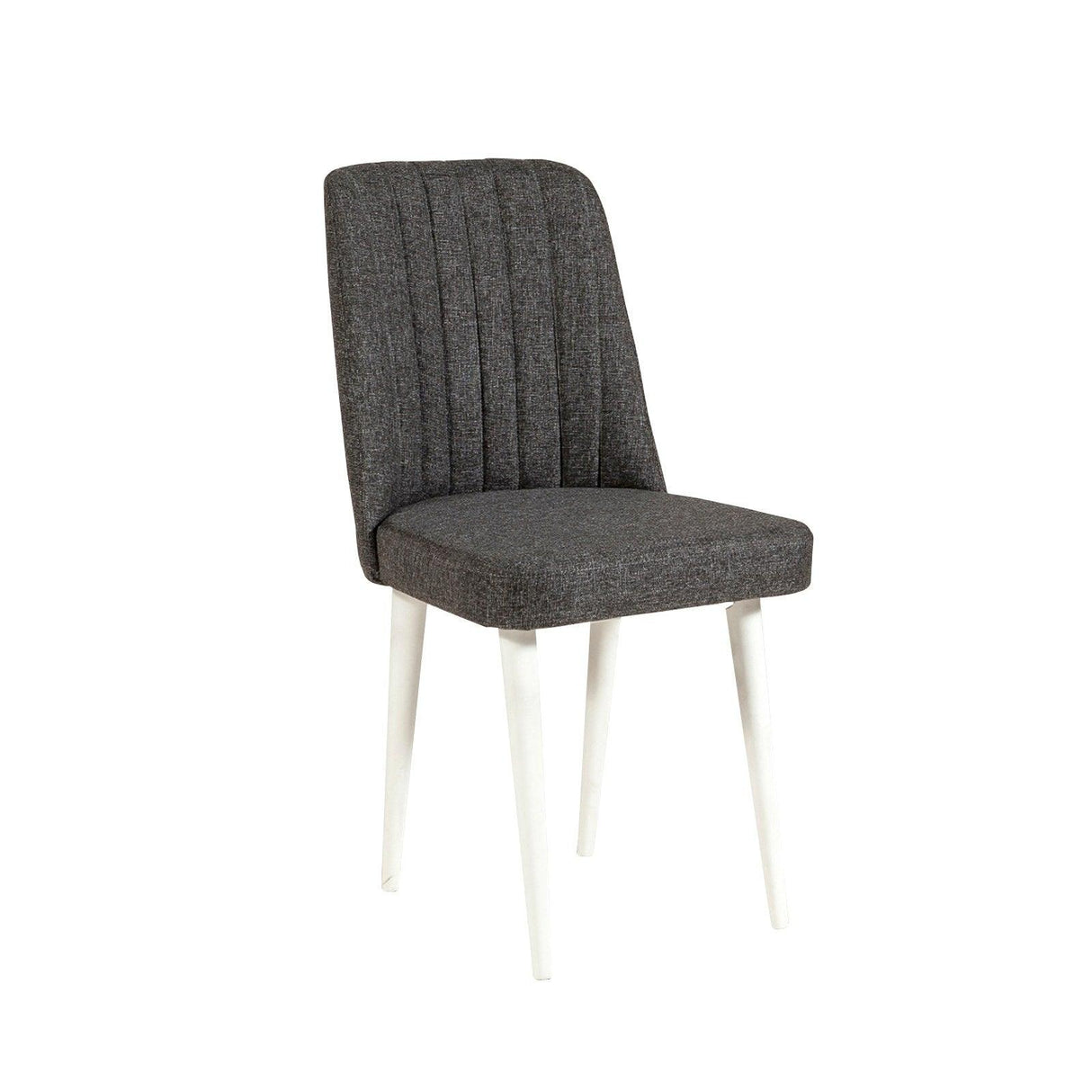 Set masă și scaune extensibile (4 bucăți) Vina 0701 - 3 -
Anthracite,
Atlantic Extendable Dining Table & Chairs Set 14, Alb, 77x75x120 cm