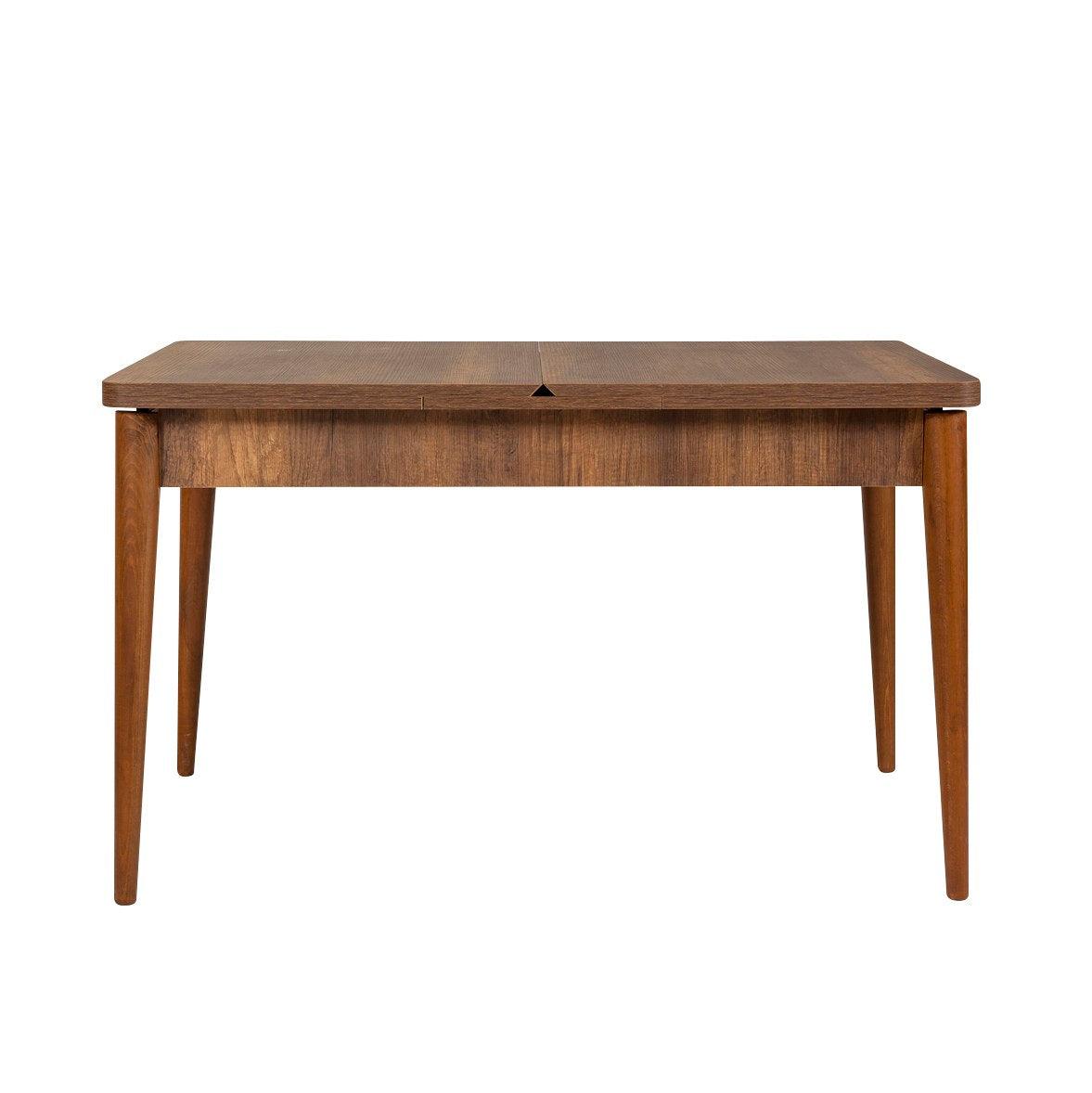 Set masă și scaune extensibile (4 bucăți) Vina 0701 - 3 -
Anthracite,
Atlantic Extendable Dining Table & Chairs Set 7, Nuc, 77x75x120 cm