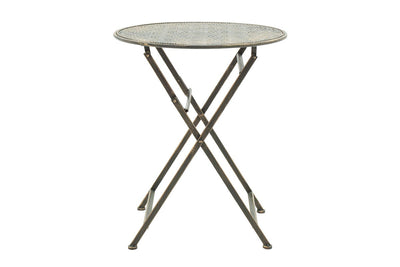 Set Masa si Scaune Gradina Drill 3 Piese Antique Coer, 60x60x75 cm, perspectiva suplimentara